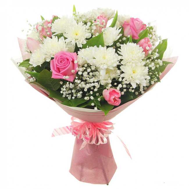 Букет цветов "Плезир" Букет цветов "Плезир"